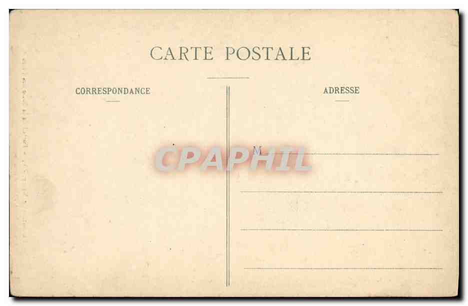 CPA Nancy La Portail de la Salle des Fetes — Verso