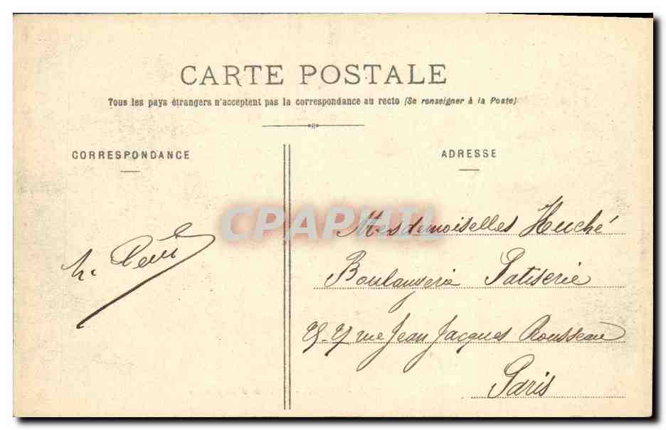 CPA Nancy Fontaine d Amphitrite — Verso