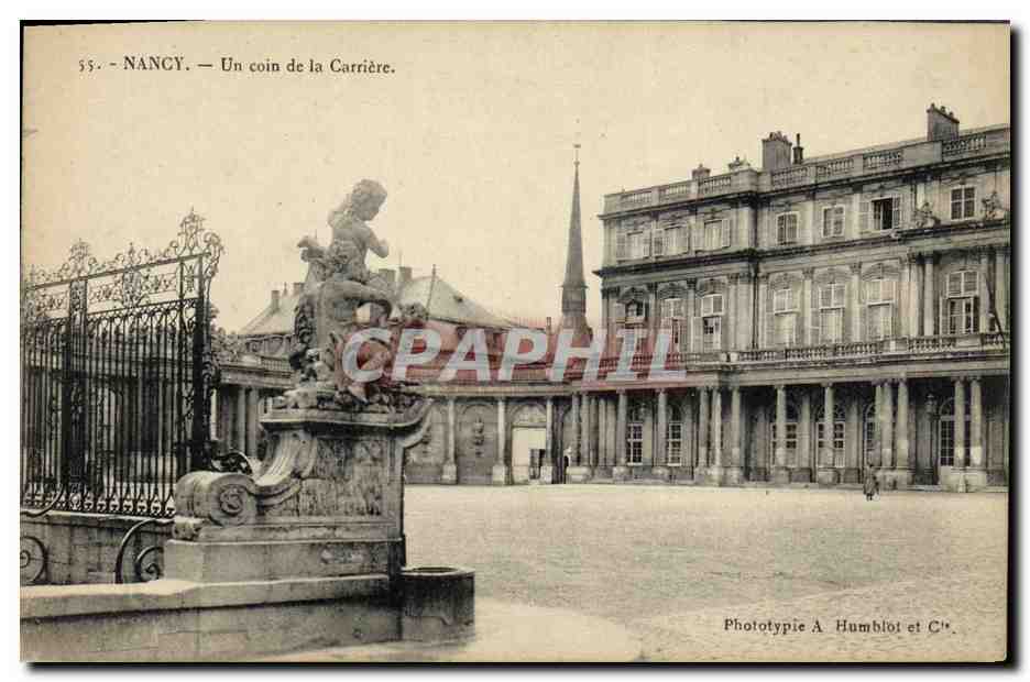 CPA Nancy Un coin de la Carriere