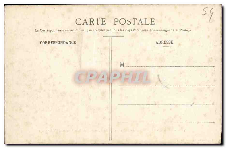 CPA Nancy Place Stanislas Grilles en fer forge oeuvres de Jean Lamour XVlll e siecle — Verso