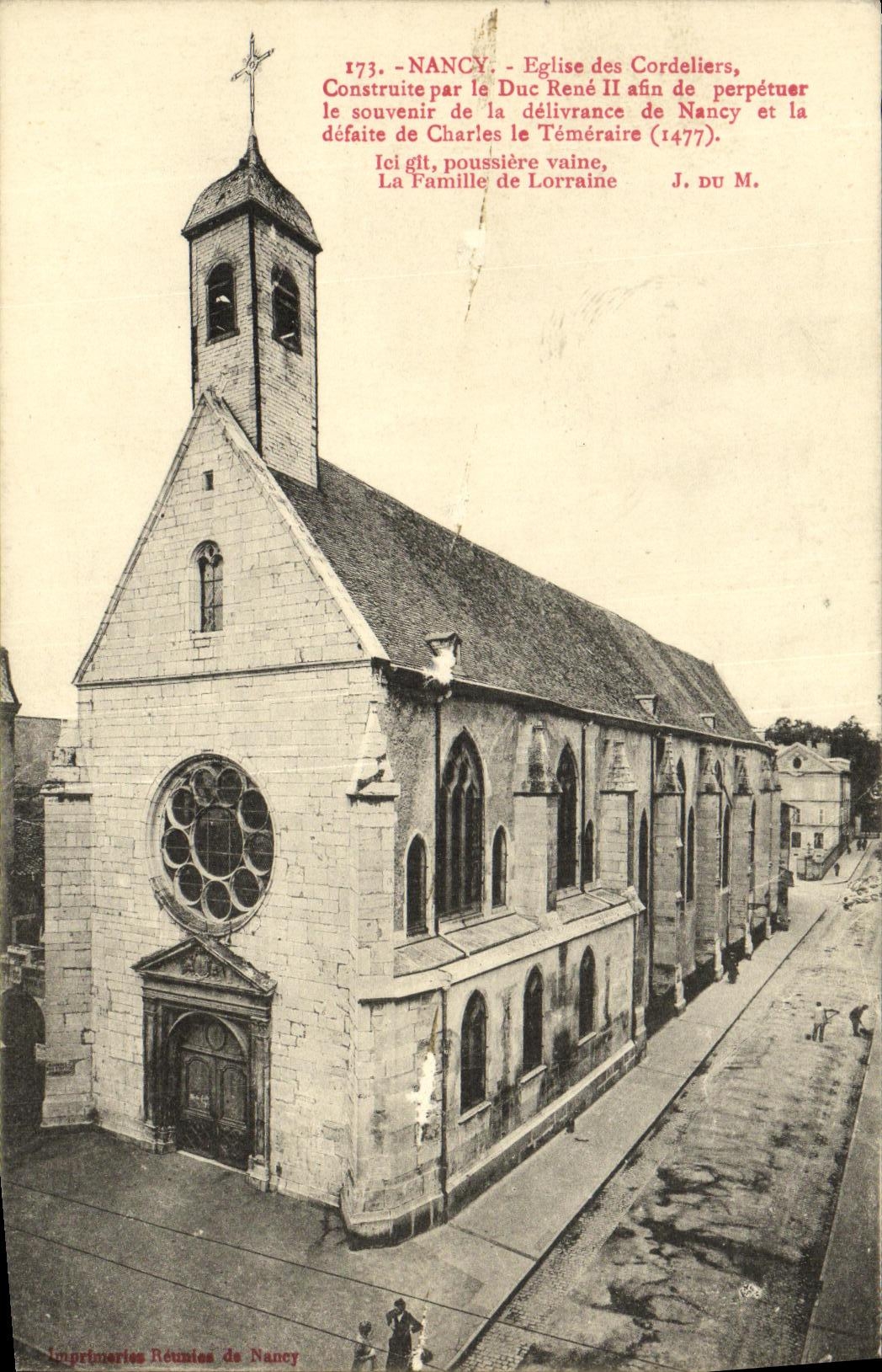 CPA Nancy Eglise des Cordeliers