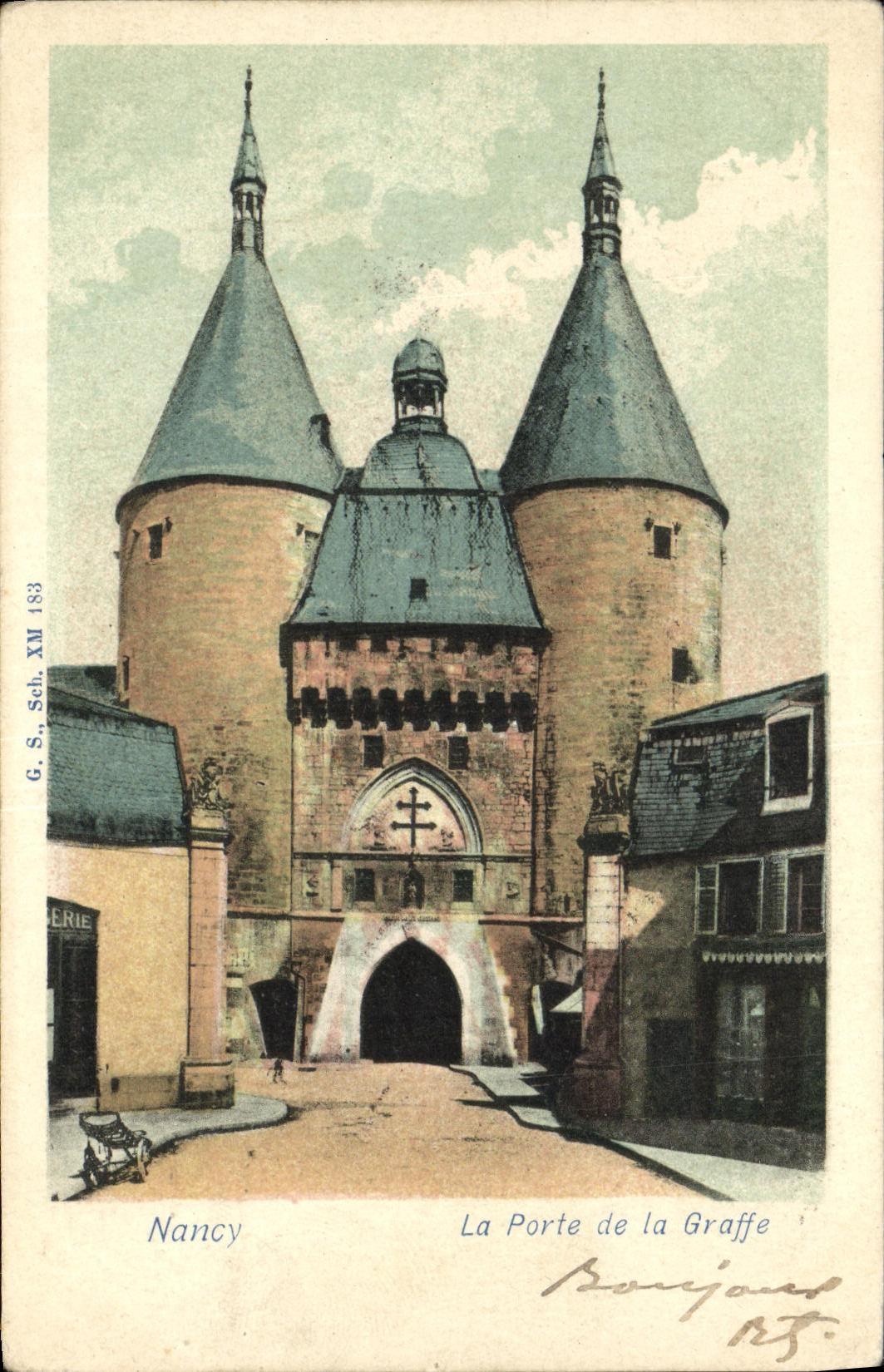 CPA Nancy La Porte de la Graffe