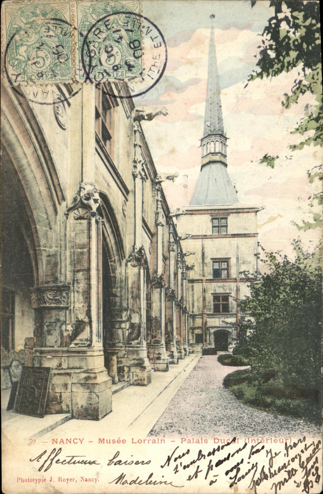CPA Nancy Musee Lorrain Palais Ducal