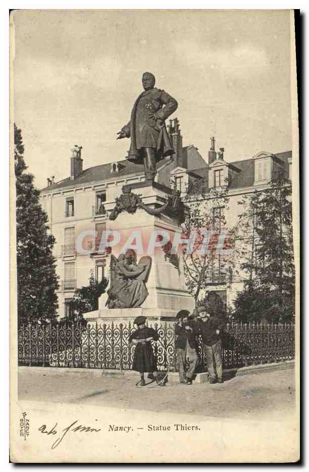 CPA Nancy Statue Thiers
