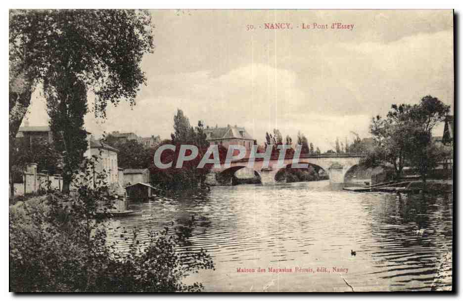 NANCY - Le Pont d'Essey — Maison des Magasins Pénnis, édit., Nancy