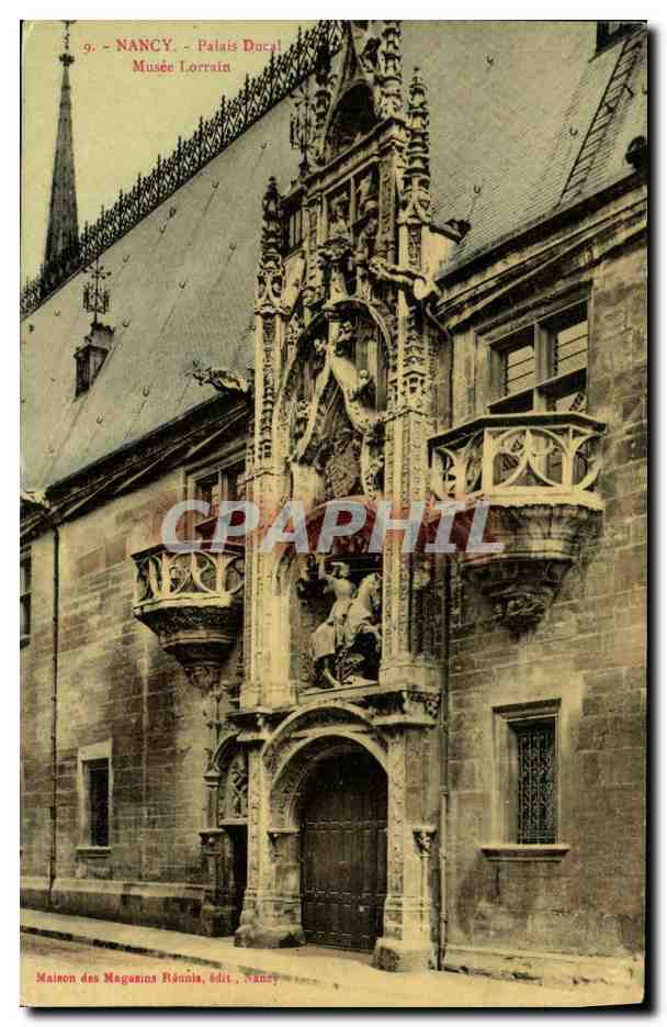 CPA Nancy Palais Dacal Musee Lorrain