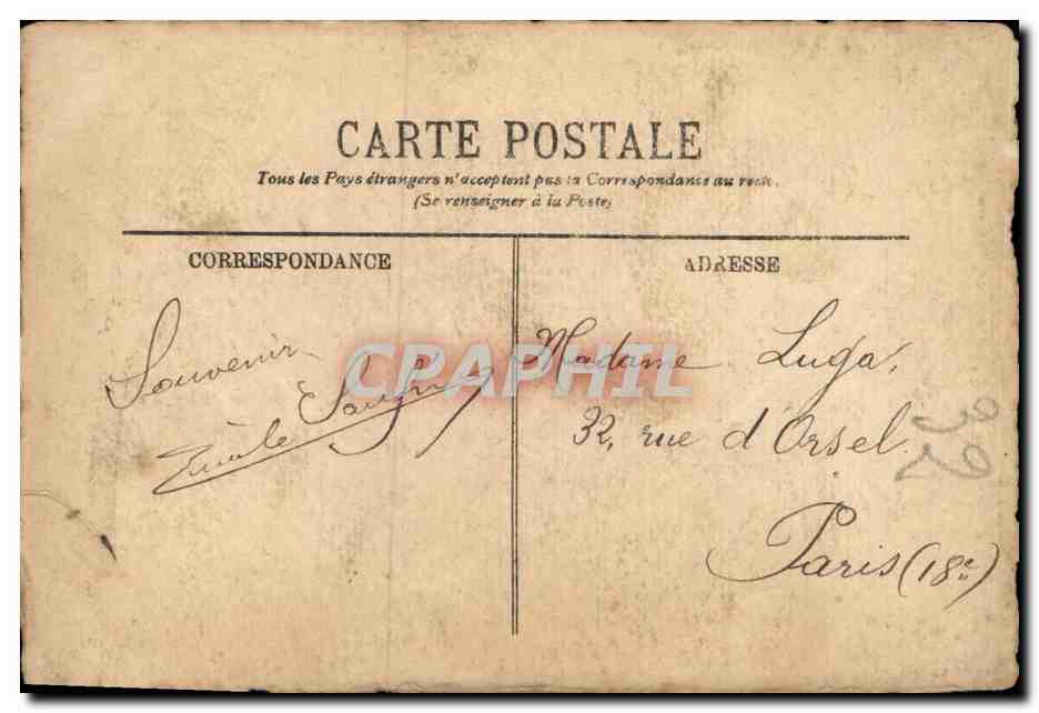 NANCY — L'Hôtel de Ville — Le Grand Salon — Édition V. Berger — n° 160 — Reverso