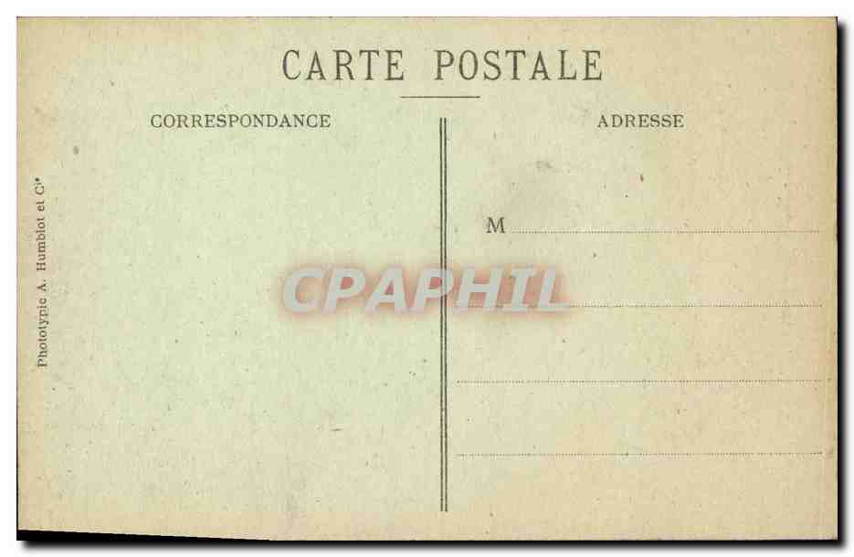 CPA Nancy Monument Callot — Verso