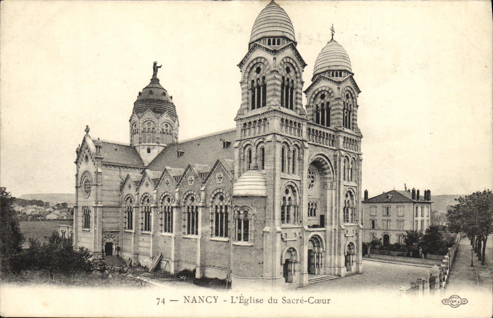 CPA Nancy L Eglise du Sacre Coeur