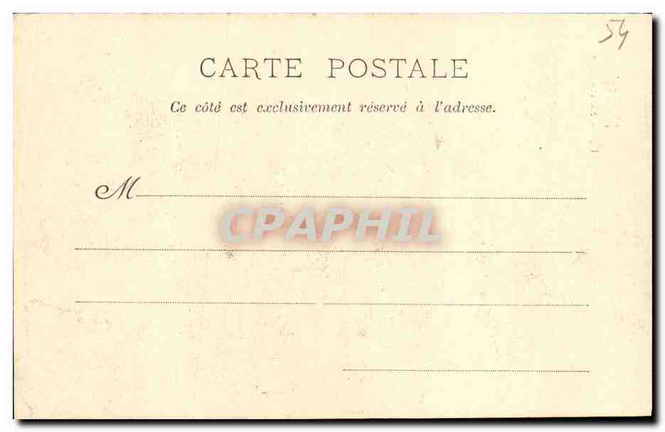 CPA Nancy Eglise Saint Leon — Verso