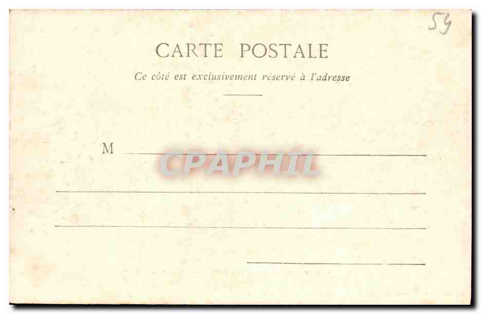 CPA Nancy Place Stanislas et Grilles Jean Lamour  — Verso