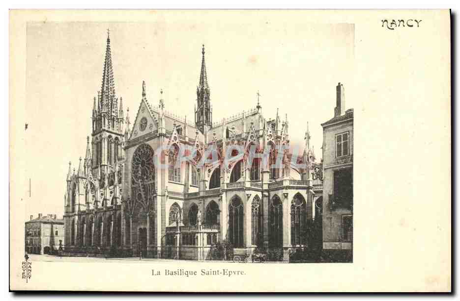 CPA Nancy La Basilique Saint Epvre
