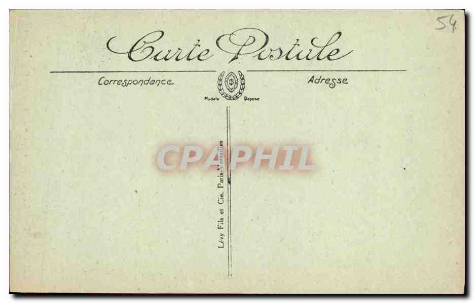 CPA Nancy L Eglise Saint Epvre Cote des Orgues — Verso