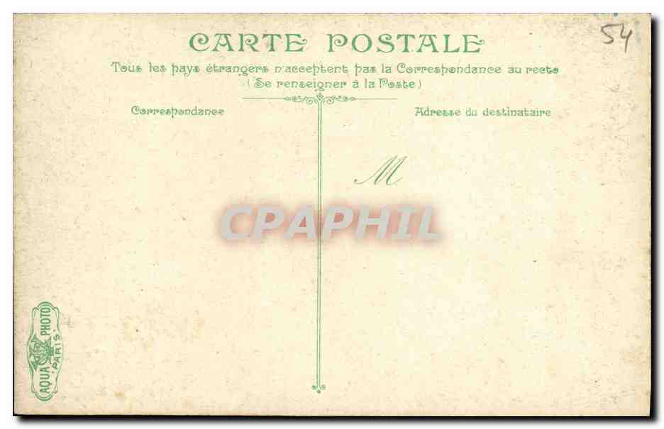 CPA Nancy L Eglise St Pierre — Verso
