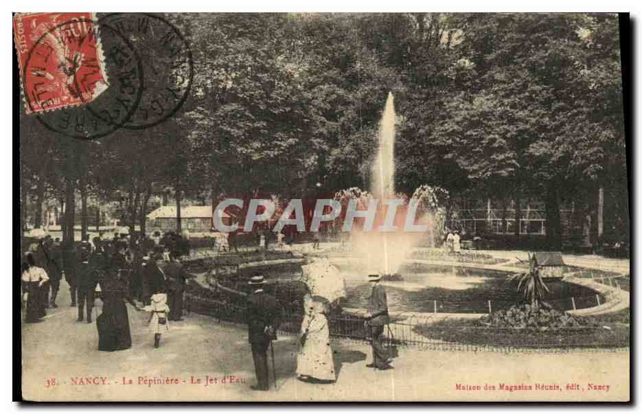 CPA Nancy Le Pepiniere Le Jet