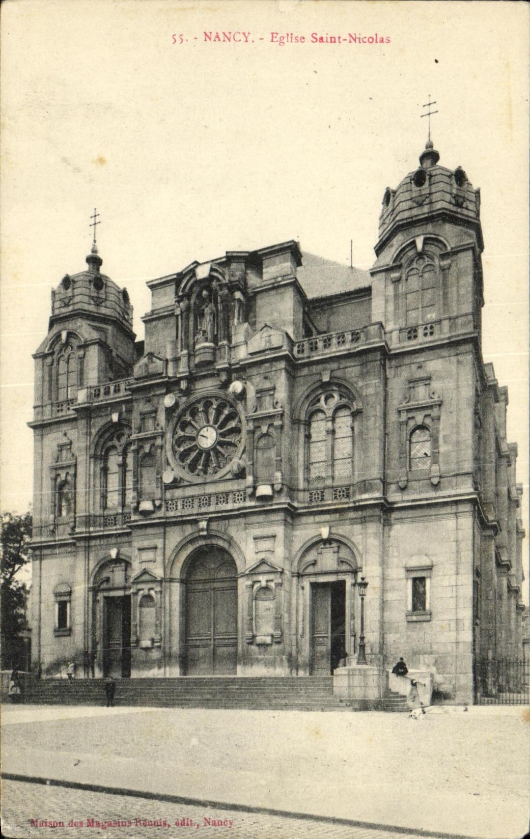 CPA Nancy Eglise Saint Nicolas