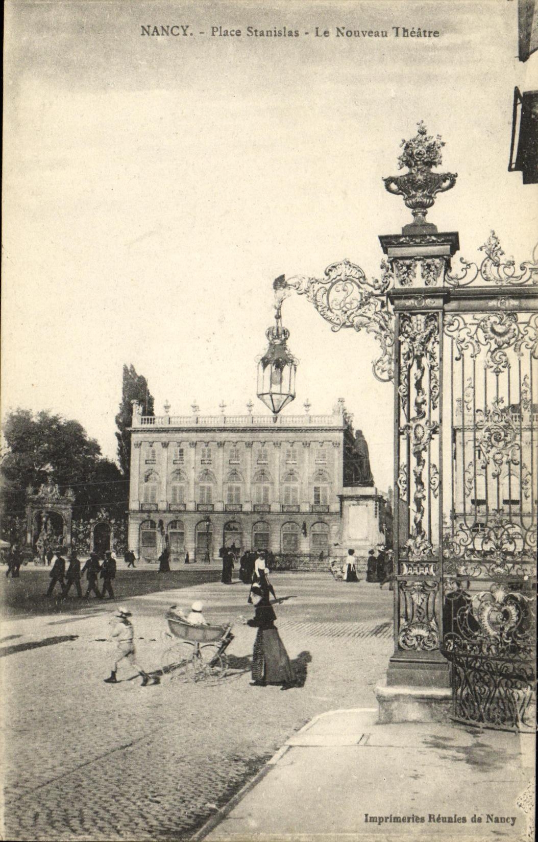 CPA Nancy Place Stanislas Le Nouveau Theatre