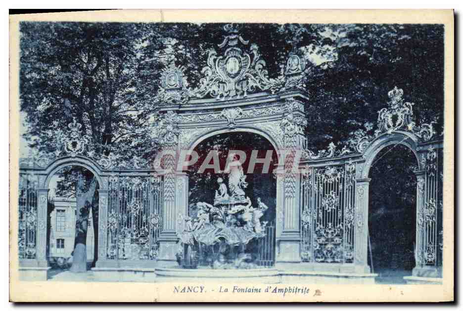 CPA Nancy La Fontaine d Amphitrite