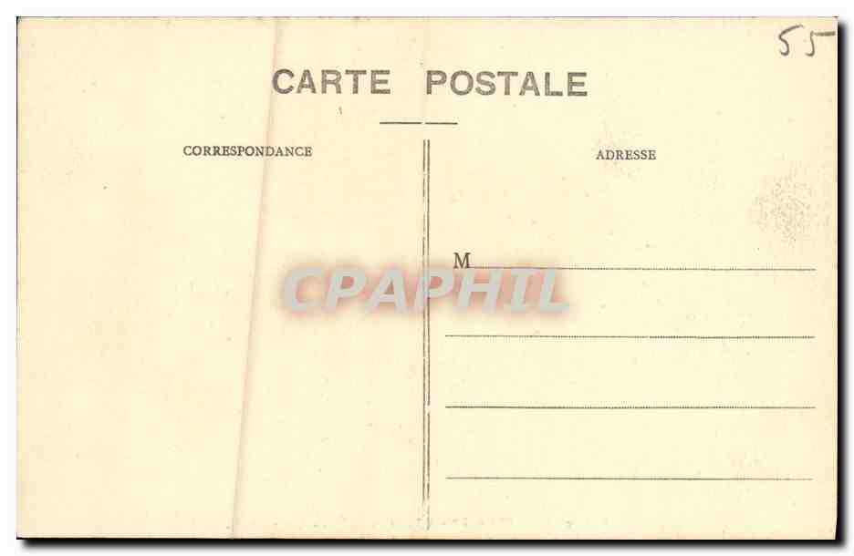 CPA Bar le Duc Paquis de la Ville haute L orne geant Arbre — Verso
