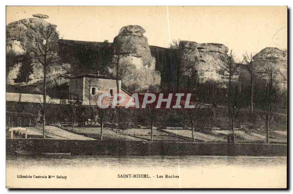 CPA Saint Mihiel Les Roches