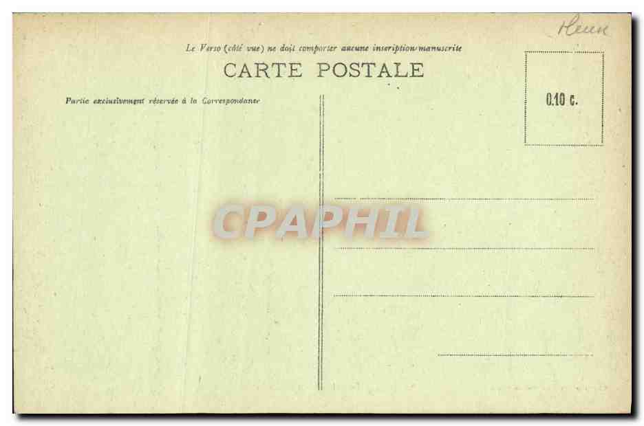 CPA Saint Mihiel Les Roches — Rückseite