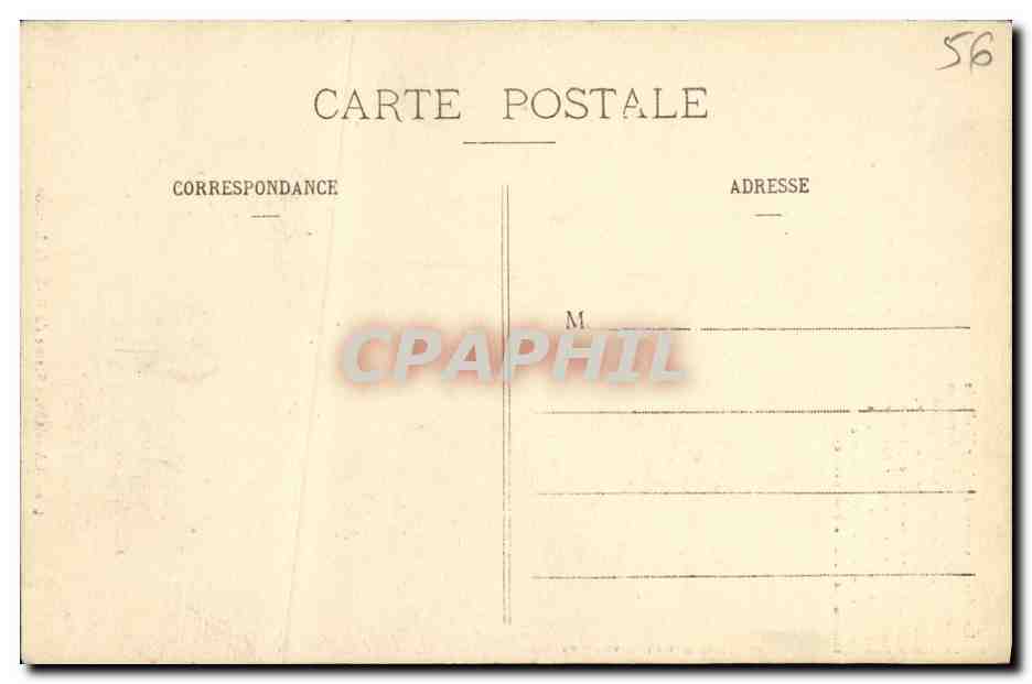 Statue de N.-D. de Larmor — Larmor — Éditeur H. Laurent, n° 510 — Verso