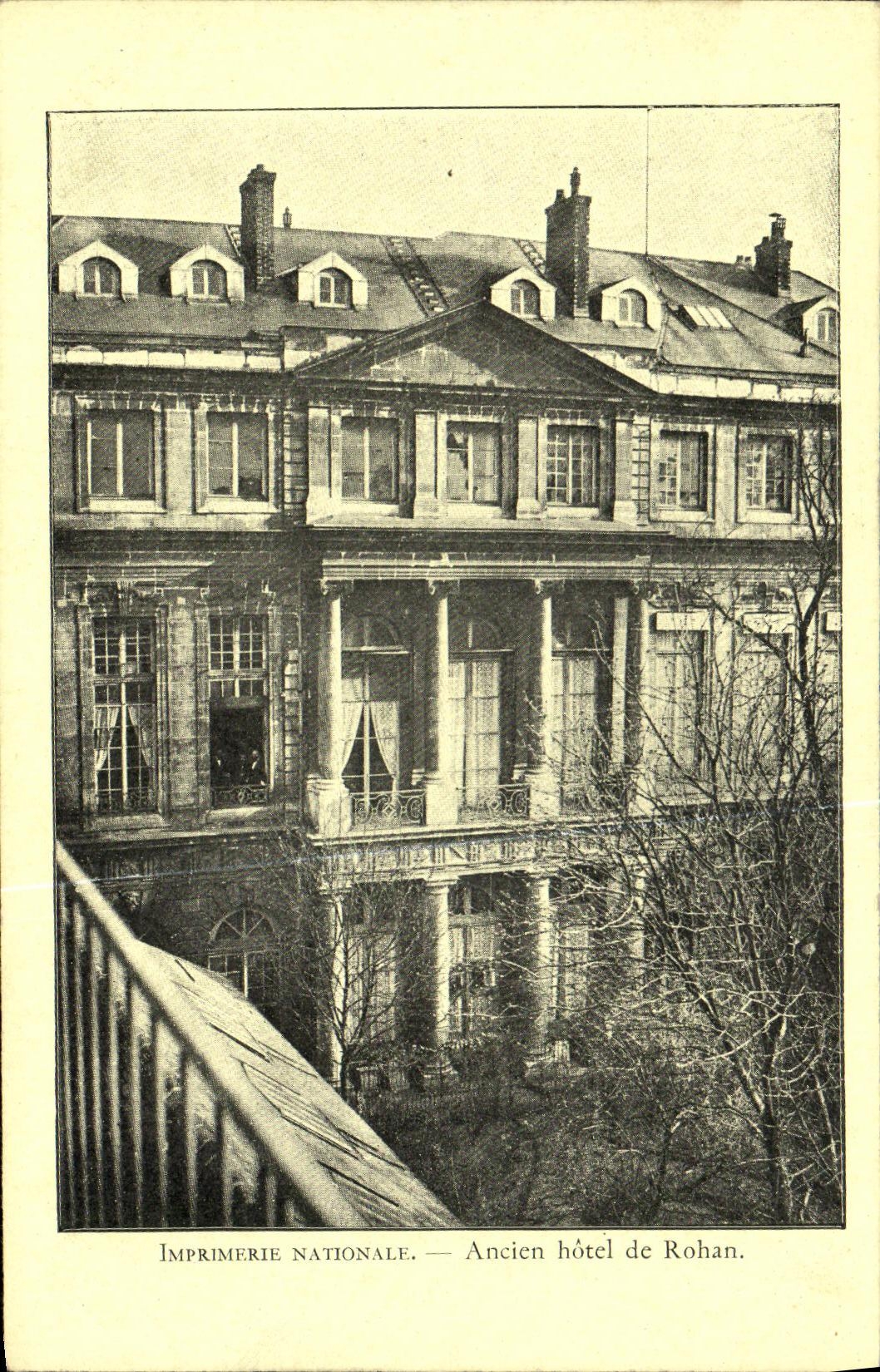 CPA Imprimerie Nationale Ancien hotel de Rohan