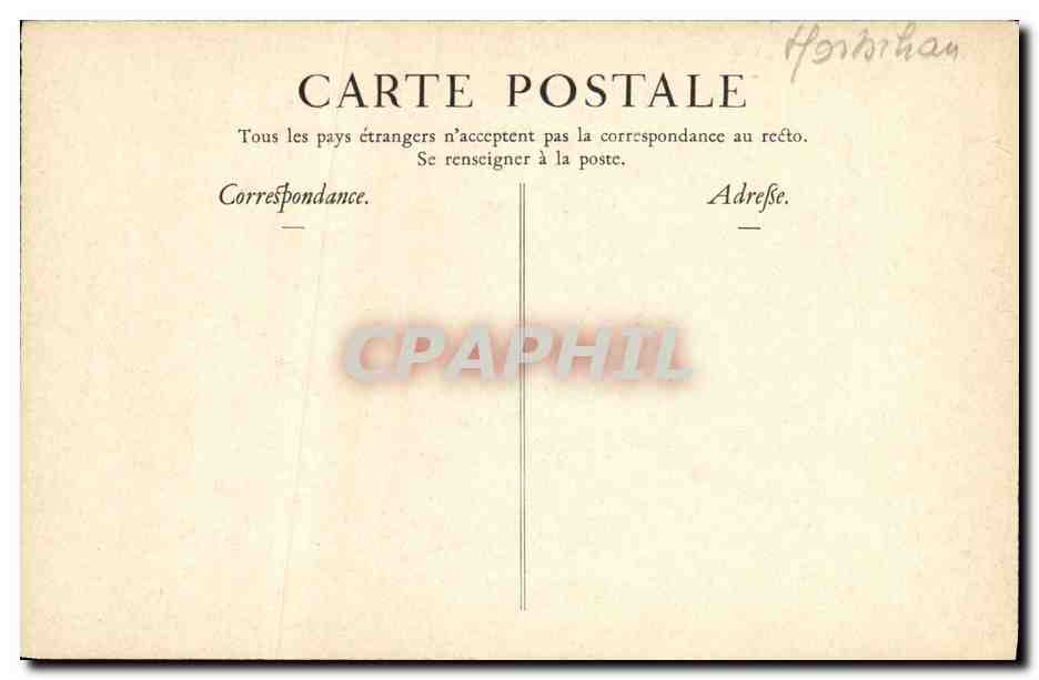 CPA Imprimerie Nationale Ancien hotel de Rohan — Rückseite