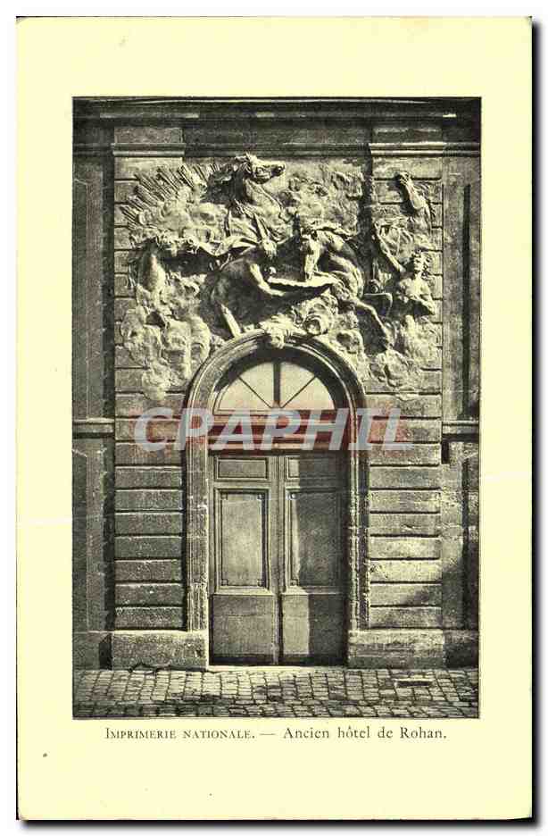 CPA Imprimerie Nationale Ancien hotel de Rohan