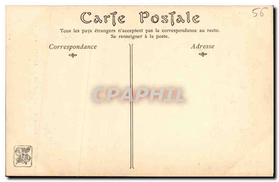 CPA Ancien Hotel Cardinal de Rohan Le Salon des Singes d apres une peinture de Schaan — Rückseite