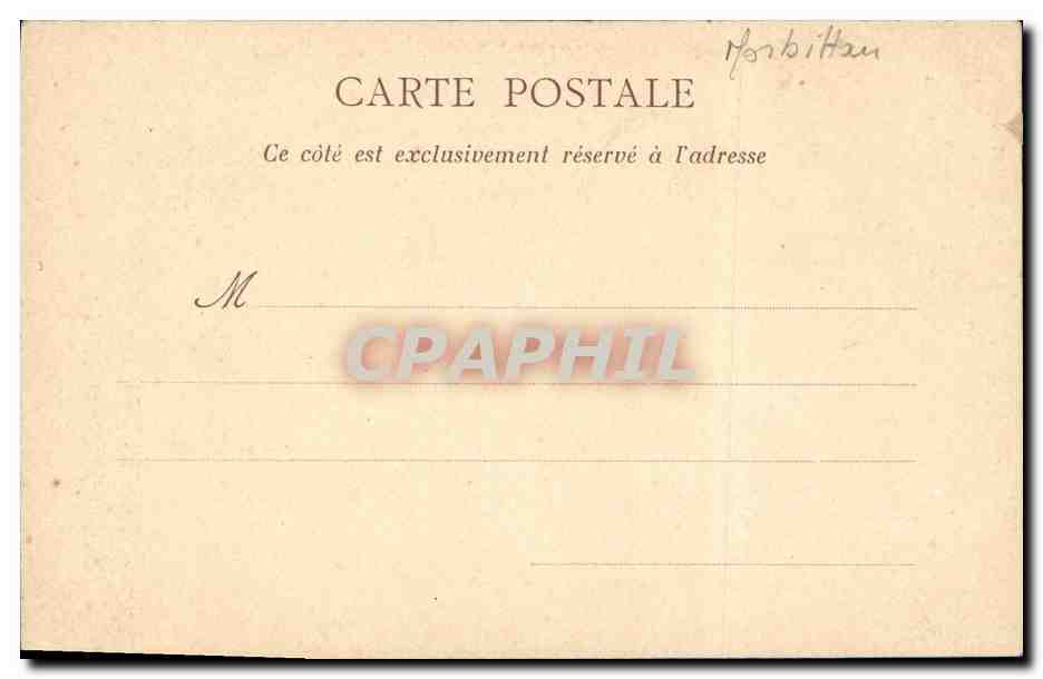 CPA Rocherfort en Terre Le Calvaire — Rückseite