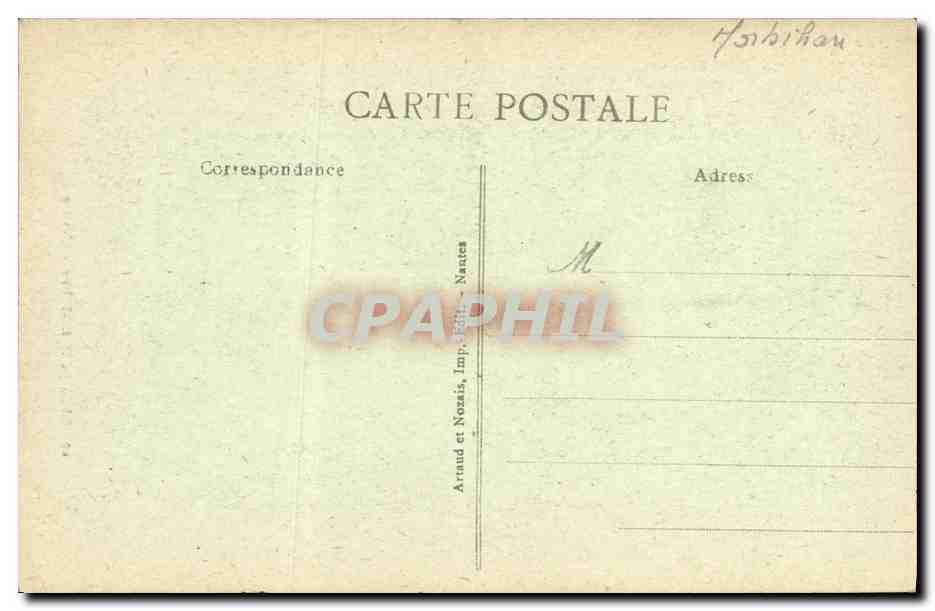 Rochefort-en-Terre - L'Église — éditeur Armand et Nozais, Nantes, n° 69 — Rückseite