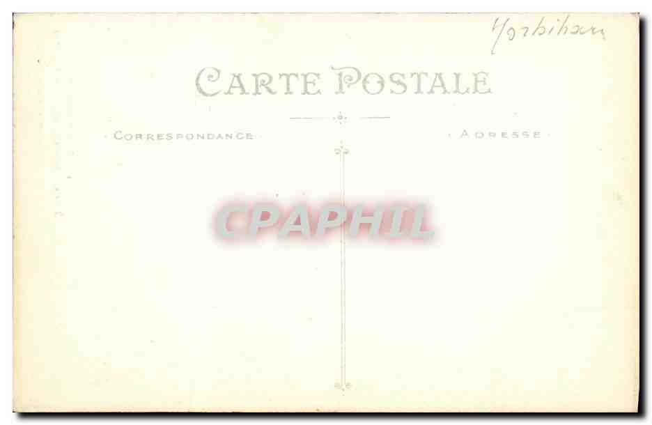 CPA Hennebont Tour et Porte du Chateau de Montfort — Rückseite