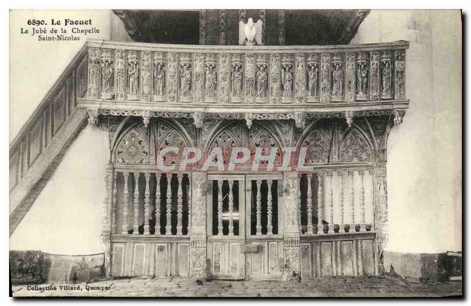 CPA Le Faouet Le Jube de la Chapelle Saint Nicolas