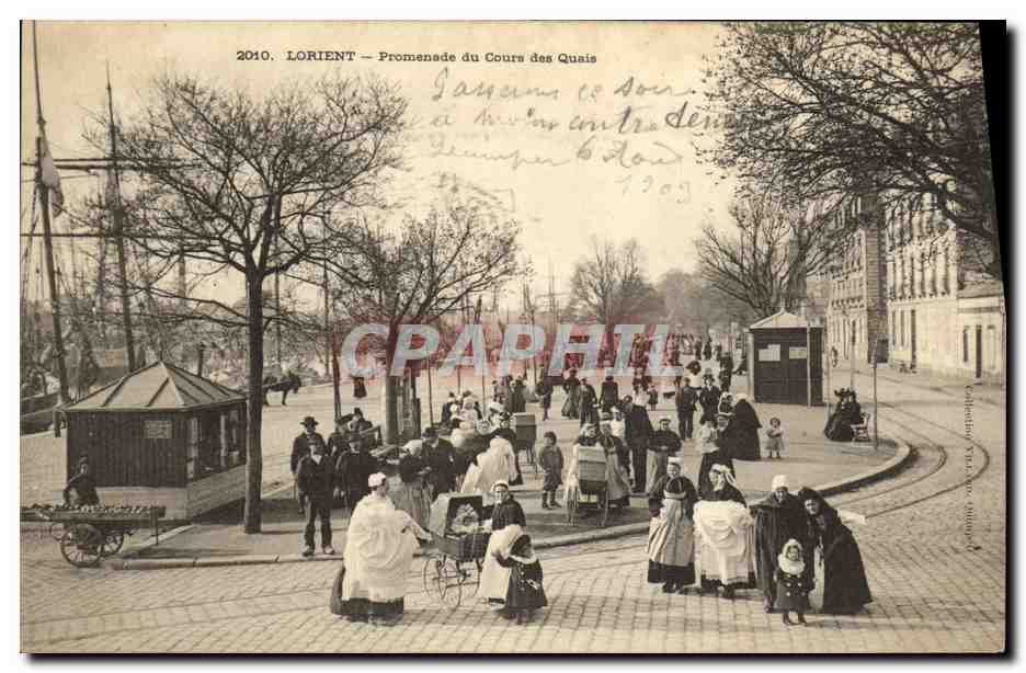 Lorient — Promenade du Cours des Quais — Édition VILLOUX
