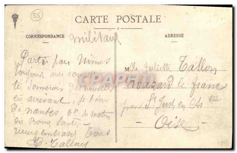 CPA Pontivy Pontivy et sa Femme Bois sculpte XVl e siecle — Rückseite