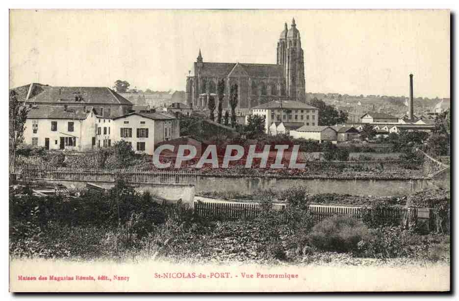 St-NICOLAS-du-PORT - Panoramablick — Maison des Maganines Réunis, Verlag, Nancy
