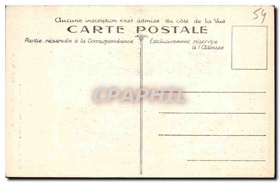 LIVERDUN — Île du Moulin — Chobé J. Paris — Rückseite
