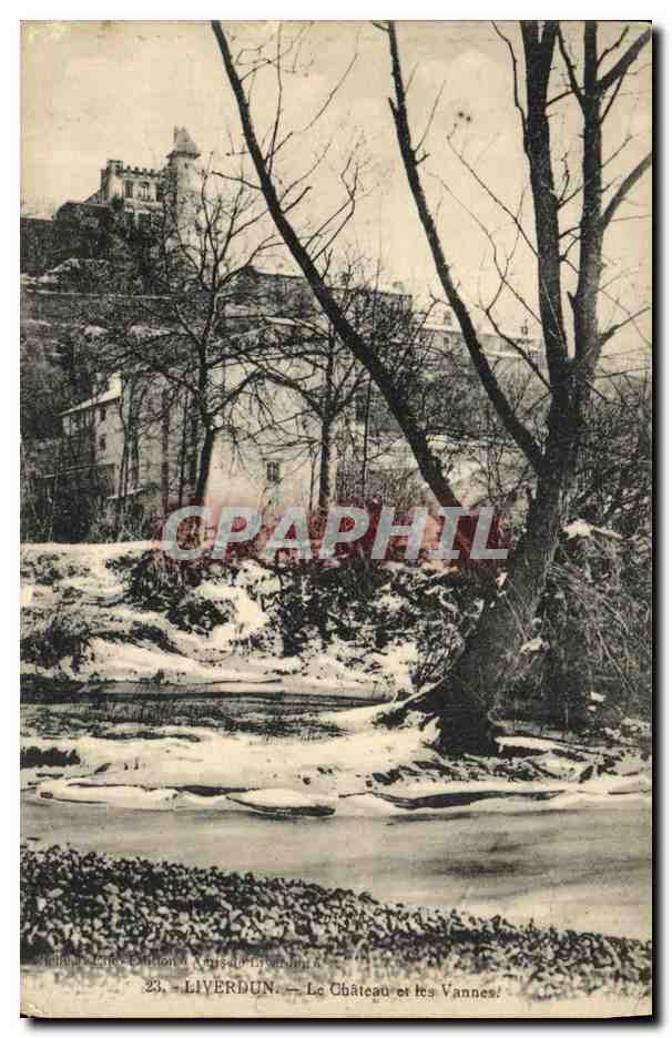 CPA Liverdun Le chateau et les Vannes