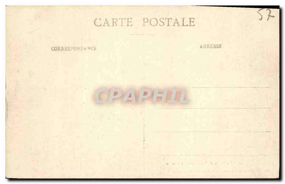 CPA La Porte de Metz Vue exterieure — Rückseite