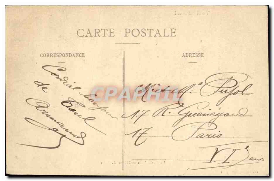 CPA Toul Illustre La Cathedrale et l Hotel de Ville — Rückseite