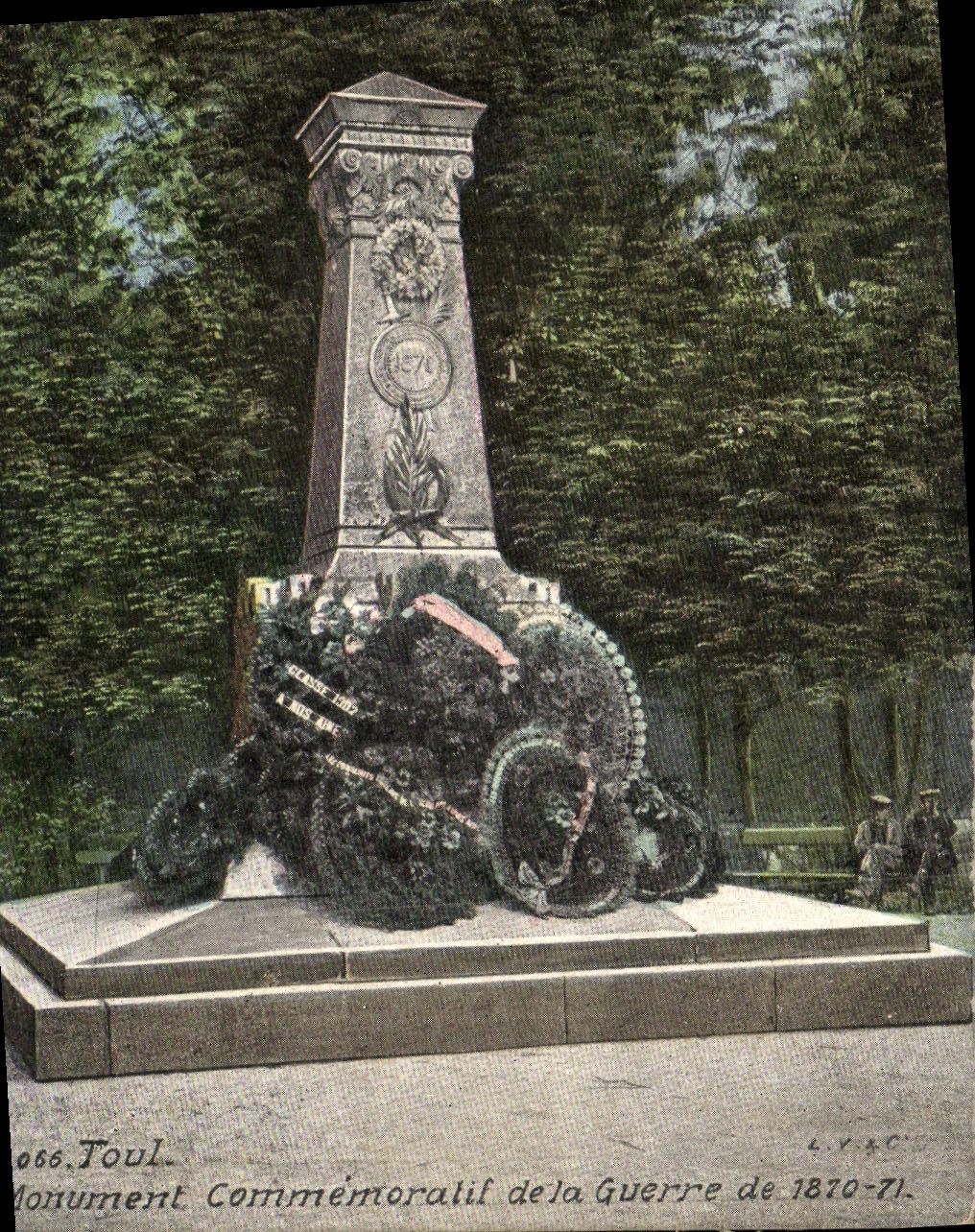 Toul — Monument commémoratif de la Guerre de 1870-71 — éditeur L.V.A.C.
