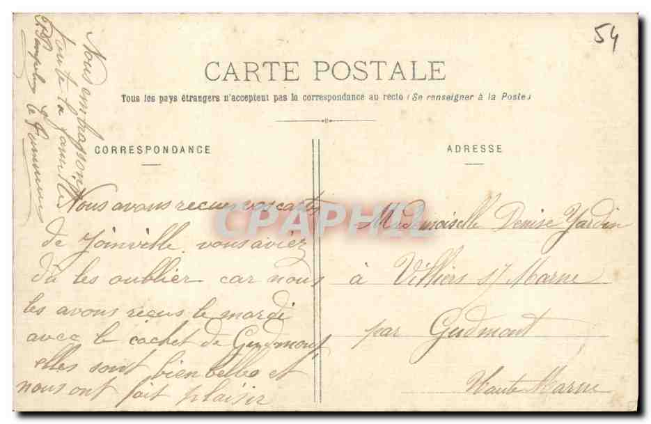 Toul illustré — Hôtel de Ville et Cathédrale — Poïrot, éditeur, Toul — Verso
