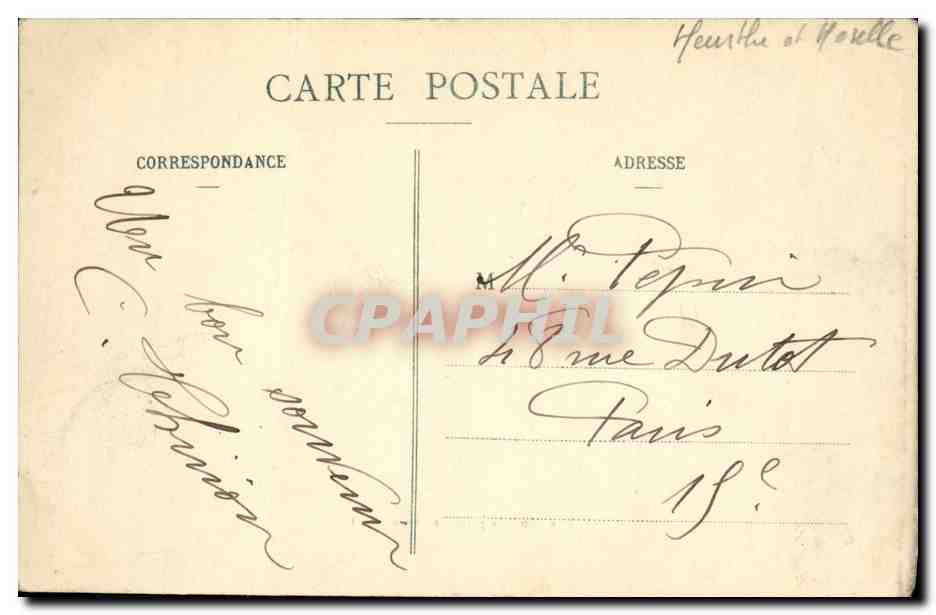 Toul illustré — Vue générale prise de St Gengoult — éditeur Toul illustré — Rückseite