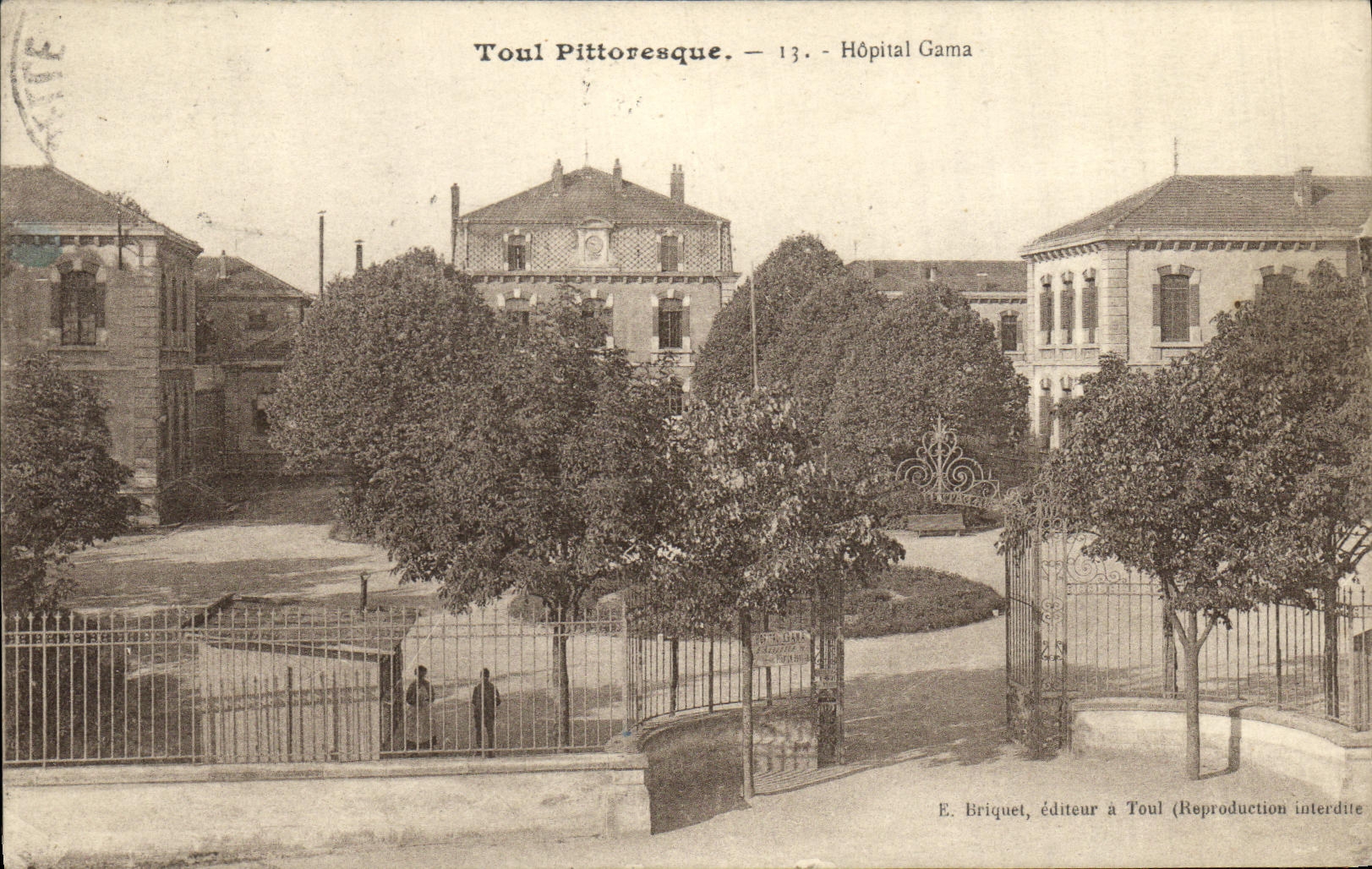 CPA Toul Pittoresque Hopital Gama