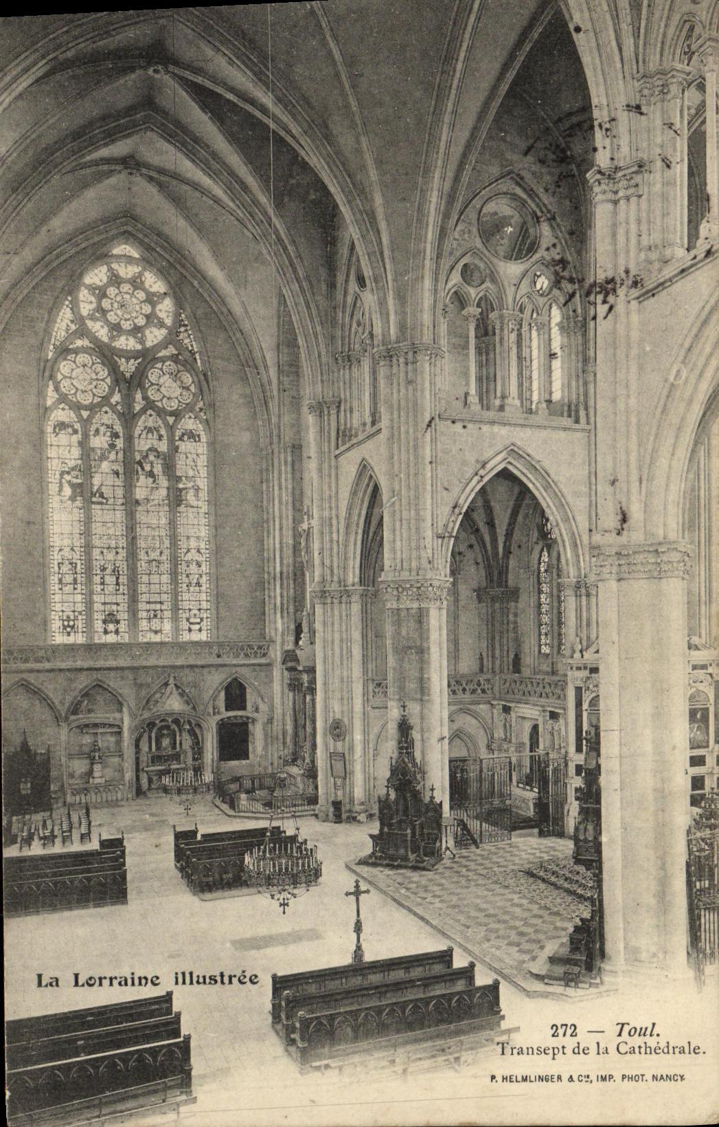 Toul — Transept de la Cathédrale — La Lorraine illustrée, n°272