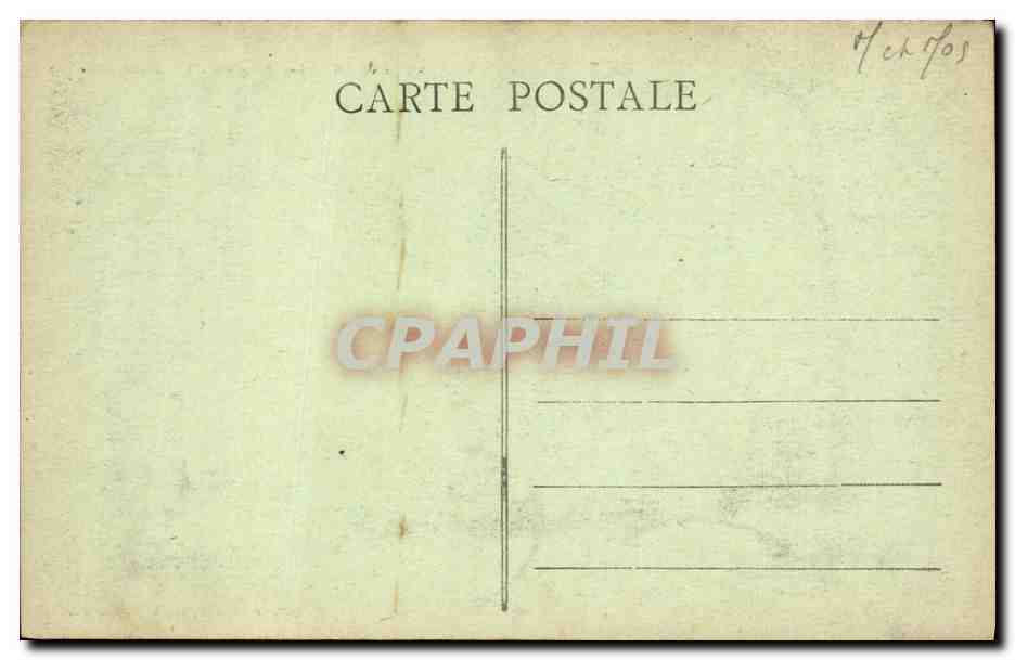CPA Luneville Les Bosquets La Grande Aliee — Rückseite