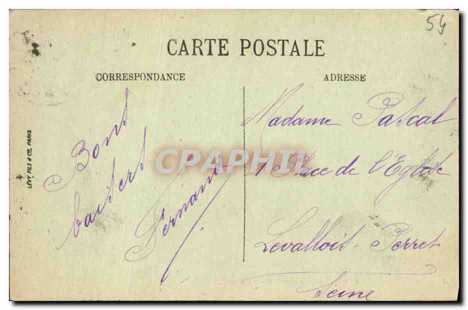 Lunéville — Les Bosquets — Le Bassin des Cygnes — LL — Reverso