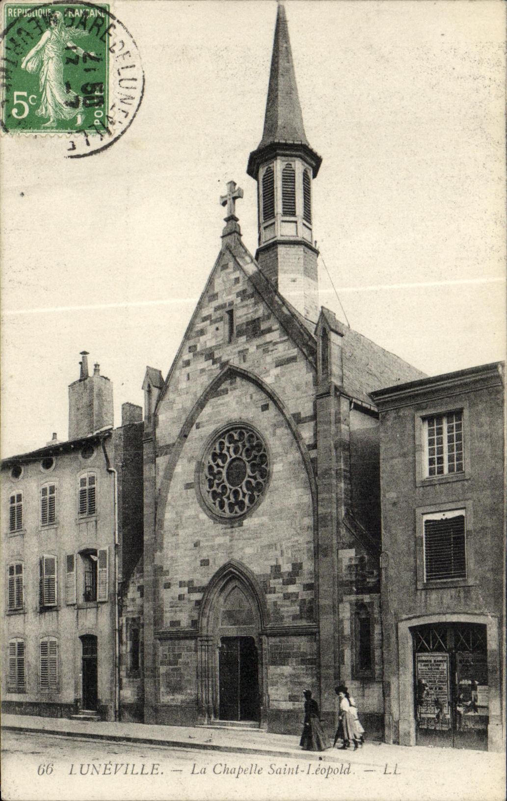 CPA Luneville La Chapelle Saint Leopold
