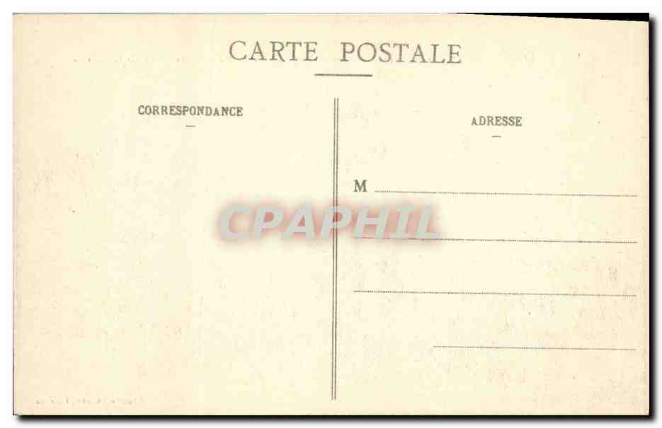 CPA Luneville Les Allemands avant de quitter Luneville font sauter le Pont du chemin de fer sur la Meurthe Militaria — Verso